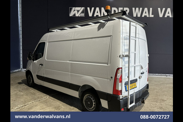 Opel Movano 2.3 CDTI 146pk L2H2 Euro6 Airco | Imperiaal | Trap | Camera | Navigatie | 2500kg Trekhaak Cruisecontrol, Parkeersensoren, Bijrijdersbank