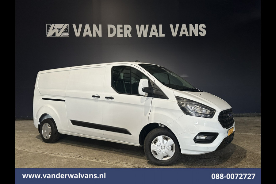 Ford Transit Custom 2.0 TDCI L2H1 Euro6 # Airco | Camera | Apple Carplay | Android Auto | LED | Cruisecontrol Parkeersensoren, verwarmde voorruit, Bijrijdersbank, 2800kg trekvermogen