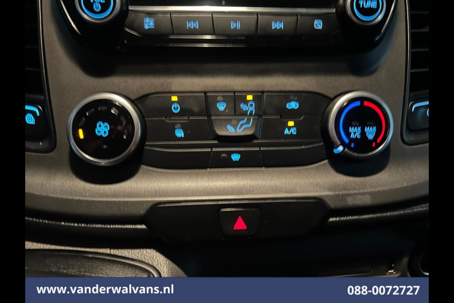 Ford Transit Custom 2.0 TDCI L2H1 Euro6 # Airco | Camera | Apple Carplay | Android Auto | LED | Cruisecontrol Parkeersensoren, verwarmde voorruit, Bijrijdersbank, 2800kg trekvermogen
