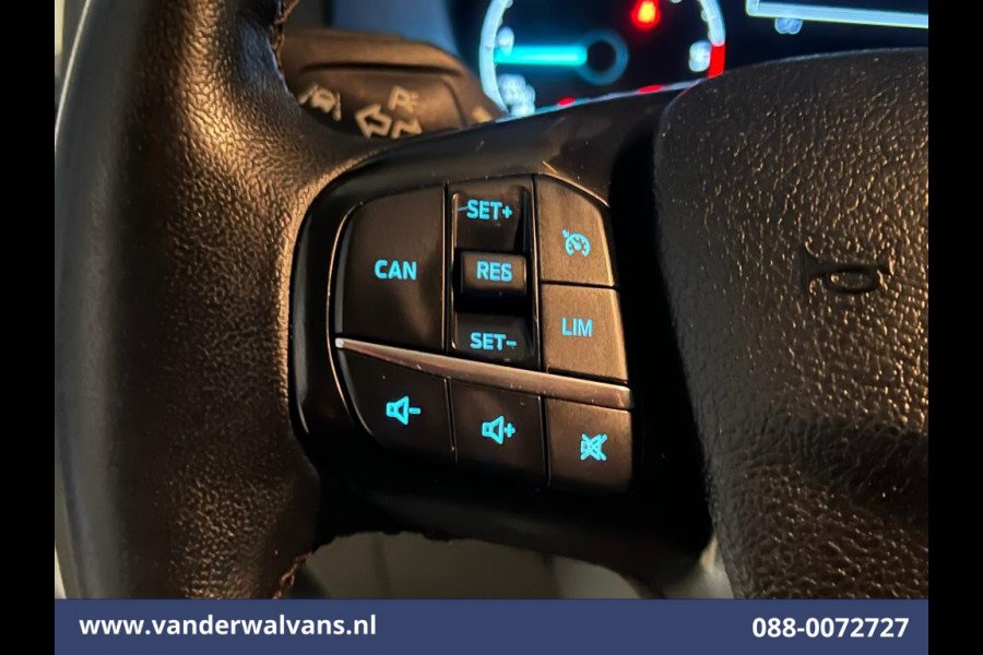 Ford Transit Custom 2.0 TDCI L2H1 Euro6 # Airco | Camera | Apple Carplay | Android Auto | LED | Cruisecontrol Parkeersensoren, verwarmde voorruit, Bijrijdersbank, 2800kg trekvermogen