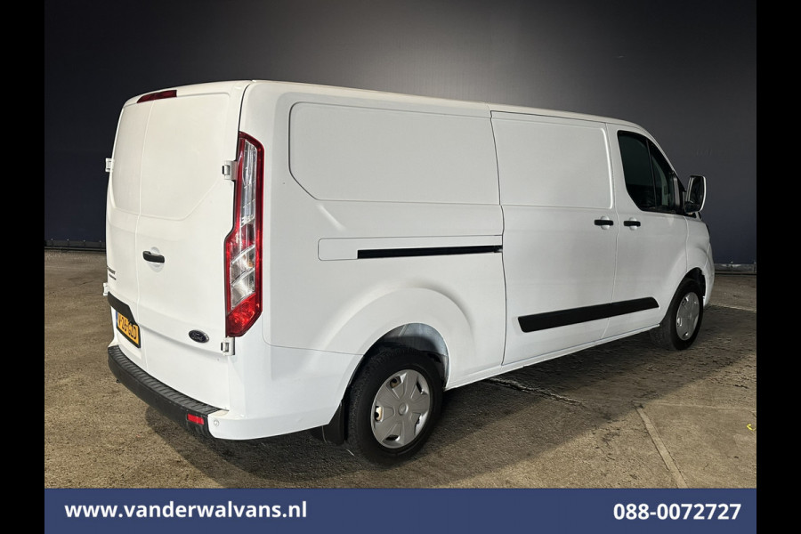 Ford Transit Custom 2.0 TDCI L2H1 Euro6 # Airco | Camera | Apple Carplay | Android Auto | LED | Cruisecontrol Parkeersensoren, verwarmde voorruit, Bijrijdersbank, 2800kg trekvermogen