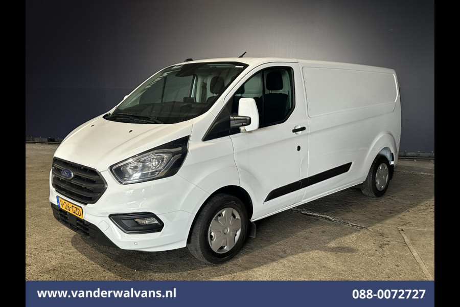 Ford Transit Custom 2.0 TDCI L2H1 Euro6 # Airco | Camera | Apple Carplay | Android Auto | LED | Cruisecontrol Parkeersensoren, verwarmde voorruit, Bijrijdersbank, 2800kg trekvermogen