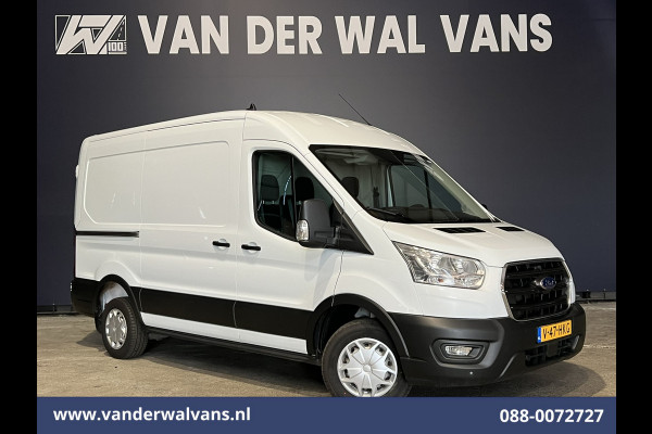 Ford Transit 2.0 TDCI L2H2 Euro6 # Airco | Camera | LED | Cruisecontrol | Parkeersensoren | Verwarmde voorruit Bijrijdersbank, 2450kg trekvermogen