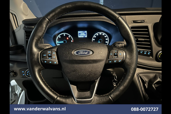 Ford Transit 2.0 TDCI L2H2 Euro6 # Airco | Camera | LED | Cruisecontrol | Parkeersensoren | Verwarmde voorruit Bijrijdersbank, 2450kg trekvermogen