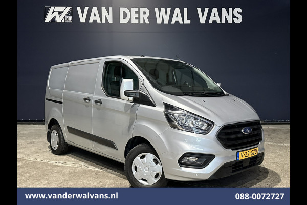 Ford Transit Custom 2.0 TDCI L1H1 Euro6 Airco | Navigatie | Cruisecontrol | Parkeersensoren | LED | Stoelverwarming Achterklep, Android Auto, 2500kg trekvermogen