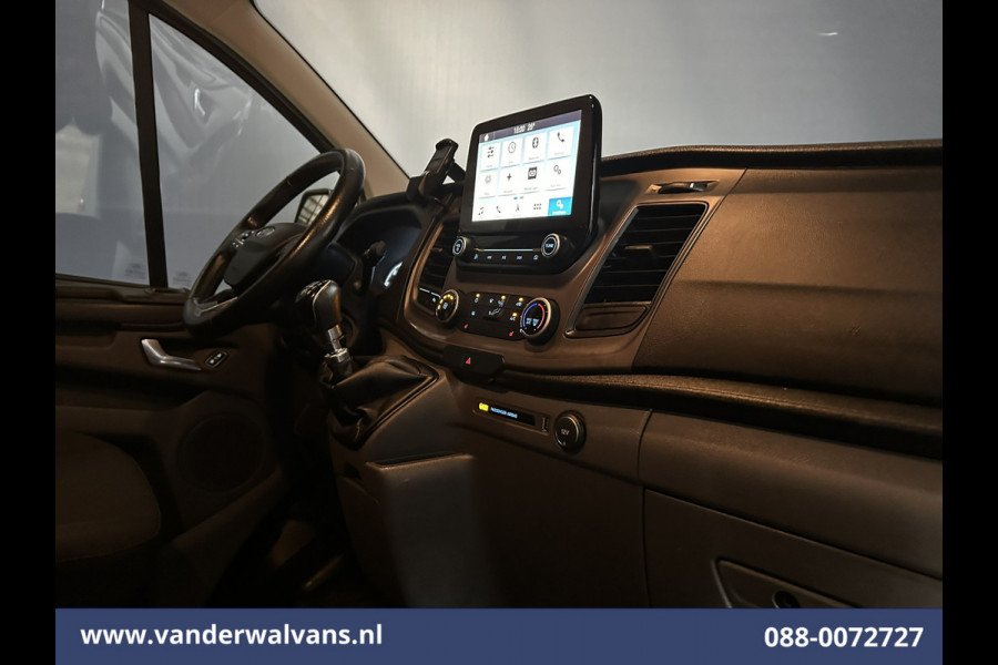 Ford Transit Custom 2.0 TDCI L1H1 Euro6 Airco | Navigatie | Cruisecontrol | Parkeersensoren | LED | Stoelverwarming Achterklep, Android Auto, 2500kg trekvermogen