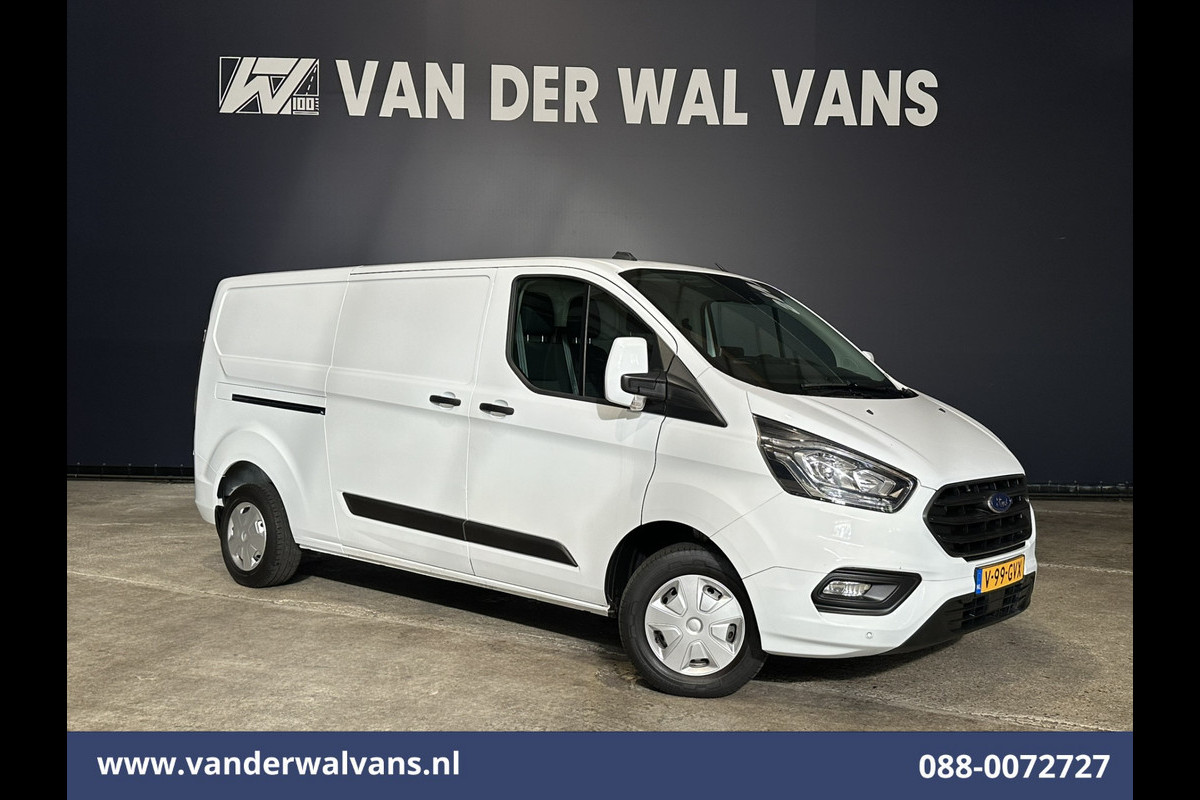 Ford Transit Custom 2.0 TDCI L2H1 Euro6 # Airco | Camera | Apple Carplay | LED | Cruisecontrol Android Auto, Parkeersensoren, Verwarmde voorruit, Bijrijdersbank, 2800kg Trekvermogen