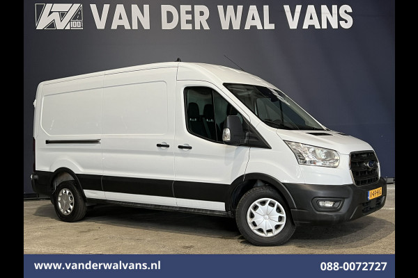 Ford Transit 2.0 TDCI 130pk L3H2 Euro6 # Airco | Navigatie | Stoelverwarming | Camera | Apple Carplay | Android Auto LED, cruisecontrol, parkeersensoren, verwarmde voorruit, 2500kg trekvermogen