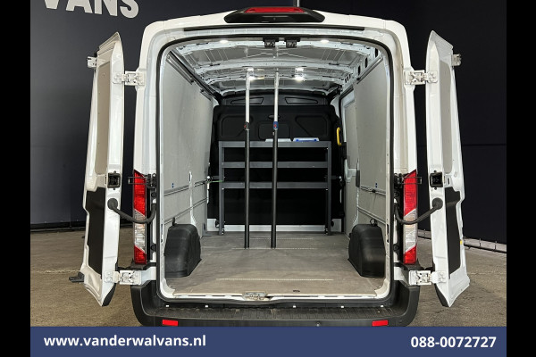 Ford Transit 2.0 TDCI 130pk L3H2 Euro6 # Airco | Navigatie | Stoelverwarming | Camera | Apple Carplay | Android Auto LED, cruisecontrol, parkeersensoren, verwarmde voorruit, 2500kg trekvermogen