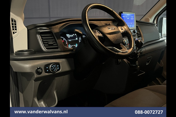 Ford Transit 2.0 TDCI 130pk L3H2 Euro6 # Airco | Navigatie | Stoelverwarming | Camera | Apple Carplay | Android Auto LED, cruisecontrol, parkeersensoren, verwarmde voorruit, 2500kg trekvermogen