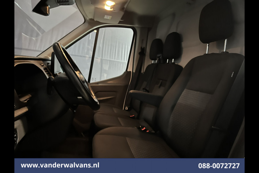 Ford Transit 2.0 TDCI 130pk L3H2 Euro6 # Airco | Navigatie | Stoelverwarming | Camera | Apple Carplay | Android Auto LED, cruisecontrol, parkeersensoren, verwarmde voorruit, 2500kg trekvermogen