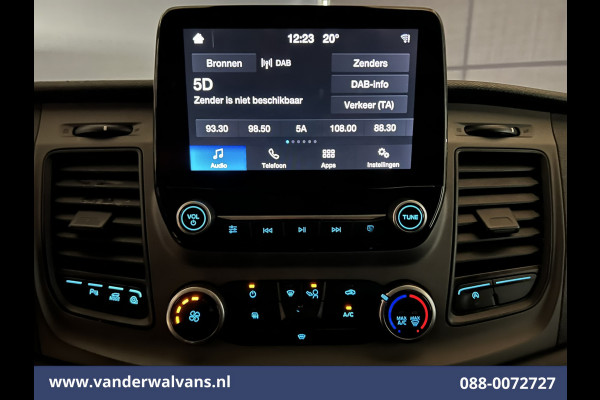 Ford Transit Custom 2.0 TDCI L2H1 Euro6 # Airco | Camera | Apple Carplay | Android Auto | | LED | Cruisecontrol, Parkeersensoren, Verwarmde voorruit, Bijrijdersbank, 2800kg trekvermogen