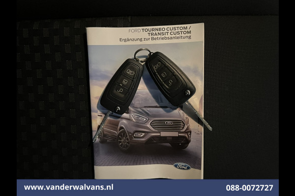 Ford Transit Custom 2.0 TDCI L2H1 Euro6 # Airco | Camera | Apple Carplay | Android Auto | | LED | Cruisecontrol, Parkeersensoren, Verwarmde voorruit, Bijrijdersbank, 2800kg trekvermogen