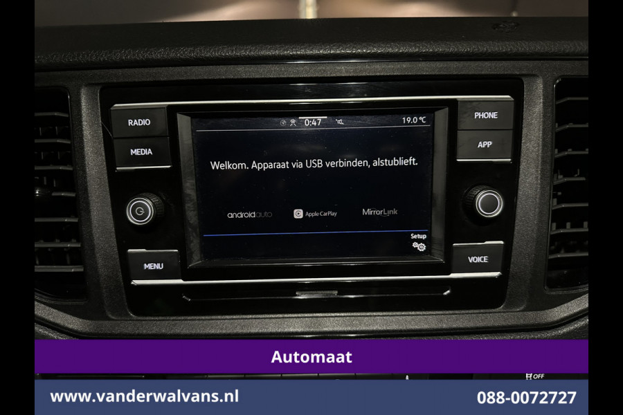 Volkswagen Crafter 2.0 TDI 140 pk Automaat L4H3 L3H2 Euro6 Airco | Camera | Apple Carplay Android Auto, Chauffeursstoel, Stoelverwarming, 3000kg Trekhaak