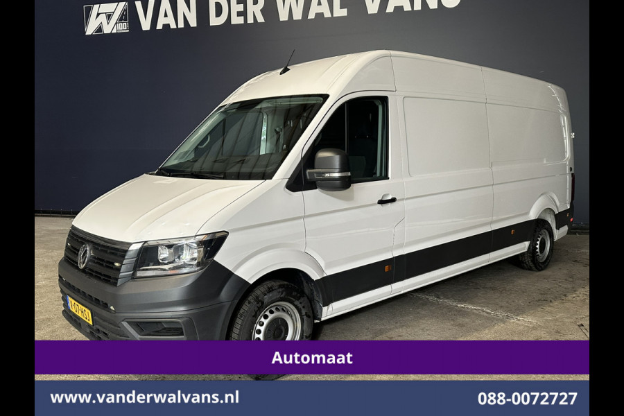 Volkswagen Crafter 2.0 TDI 140 pk Automaat L4H3 L3H2 Euro6 Airco | Camera | Apple Carplay Android Auto, Chauffeursstoel, Stoelverwarming, 3000kg Trekhaak