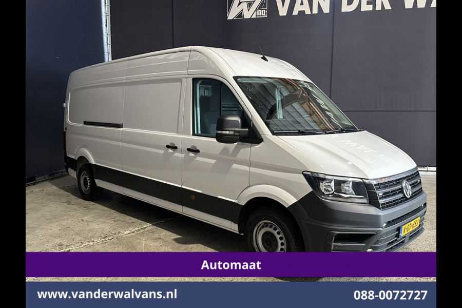 Volkswagen Crafter 2.0 TDI 140 pk Automaat L4H3 L3H2 Euro6 Airco | Camera | Apple Carplay Android Auto, Chauffeursstoel, Stoelverwarming, 3000kg Trekhaak