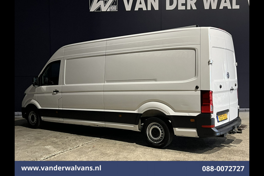 Volkswagen Crafter 2.0 TDI 140 pk L4H3 L3H2 Euro6 ** Airco | 3000kg trekhaak | Cruisecontrol | Parkeersensoren Bijrijdersbank
