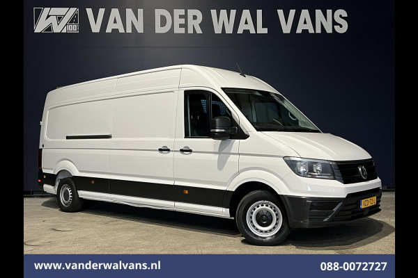 Volkswagen Crafter 2.0 TDI 140 pk L4H3 L3H2 Euro6 ** Airco | 3000kg trekhaak | Cruisecontrol | Parkeersensoren Bijrijdersbank