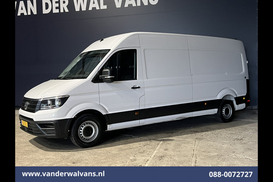Volkswagen Crafter 2.0 TDI 140 pk L4H3 L3H2 Euro6 ** Airco | 3000kg trekhaak | Cruisecontrol | Parkeersensoren Bijrijdersbank