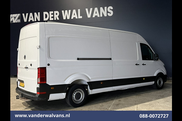 Volkswagen Crafter 2.0 TDI 140 pk L4H3 L3H2 Euro6 ** Airco | 3000kg trekhaak | Cruisecontrol | Parkeersensoren Bijrijdersbank