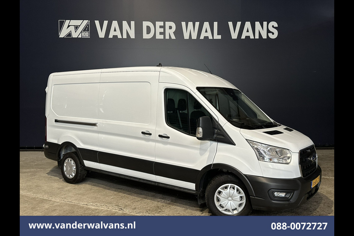 Ford Transit 2.0 TDCI 130pk L3H2 Euro6 Airco | Camera | Navigatie | Apple Carplay | Android Auto Cruisecontrol, Stoelverwarming, Parkeersensoren, Verwarmde voorruit, Bijrijdersbank