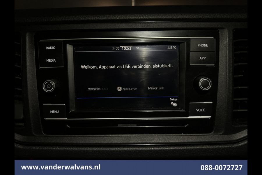 Volkswagen Crafter 2.0 TDI 140pk L3H3 L2H2 Euro6 Airco | Camera | Apple Carplay | Android Auto Parkeersensoren, Bijrijdersbank