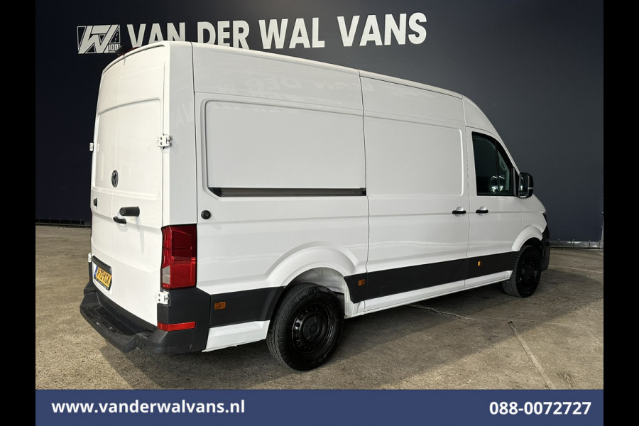 Volkswagen Crafter 2.0 TDI 140pk L3H3 L2H2 Euro6 Airco | Camera | Apple Carplay | Android Auto Parkeersensoren, Bijrijdersbank