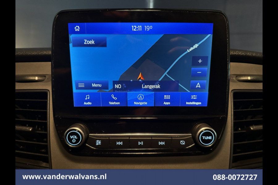 Ford Transit 2.0 TDCI 131pk L3H2 Euro6 Airco | Camera | Navigatie | Apple Carplay | Cruisecontrol Stoelverwarming, Verwarmde voorruit, Parkeersensoren, Bijrijdersbank, 2500kg trekvermogen