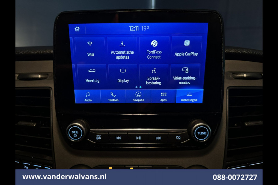 Ford Transit 2.0 TDCI 131pk L3H2 Euro6 Airco | Camera | Navigatie | Apple Carplay | Cruisecontrol Stoelverwarming, Verwarmde voorruit, Parkeersensoren, Bijrijdersbank, 2500kg trekvermogen