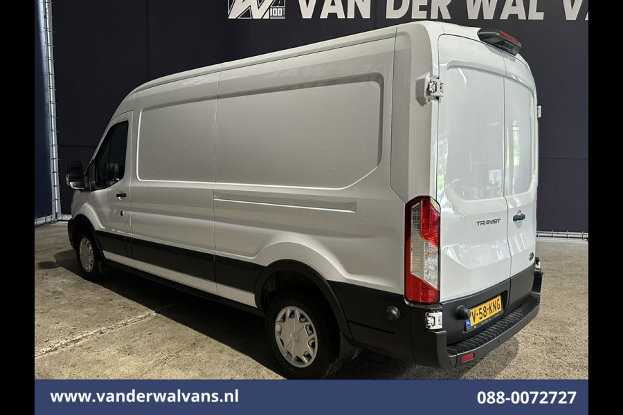 Ford Transit 2.0 TDCI 131pk L3H2 Euro6 Airco | Camera | Navigatie | Apple Carplay | Cruisecontrol Stoelverwarming, Verwarmde voorruit, Parkeersensoren, Bijrijdersbank, 2500kg trekvermogen