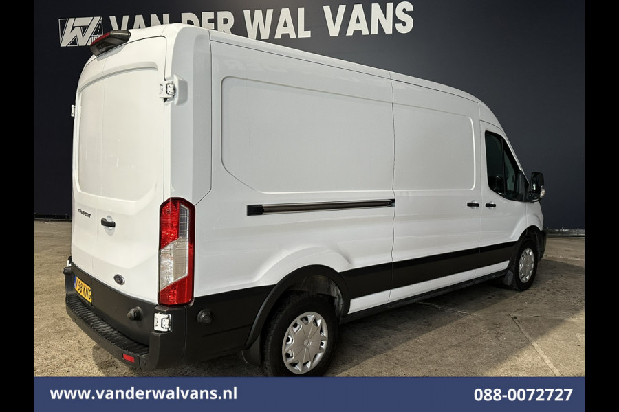 Ford Transit 2.0 TDCI 131pk L3H2 Euro6 Airco | Camera | Navigatie | Apple Carplay | Cruisecontrol Stoelverwarming, Verwarmde voorruit, Parkeersensoren, Bijrijdersbank, 2500kg trekvermogen