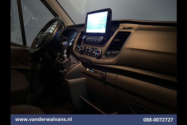 Ford Transit 2.0 TDCI 131pk L3H2 Euro6 Airco | Camera | Navigatie | Apple Carplay | Cruisecontrol Stoelverwarming, Verwarmde voorruit, Parkeersensoren, Bijrijdersbank, 2500kg trekvermogen