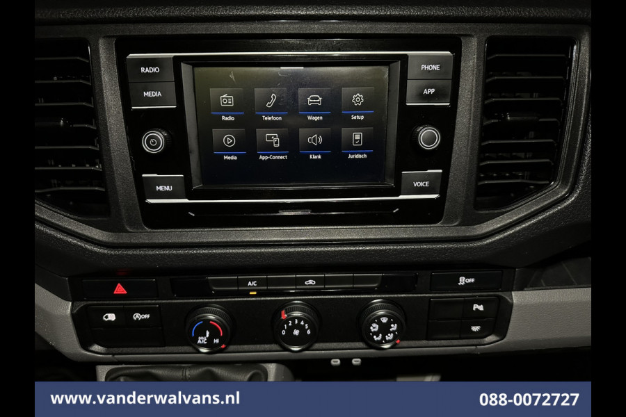 Volkswagen Crafter 2.0 TDI 141pk L3H3 L2H2 Euro6 Airco | Camera | Apple Carplay | Cruisecontrol Android Auto, Chauffeursstoel, Parkeersensoren, Bijrijdersbank, 3000kg trekvermogen, zilver