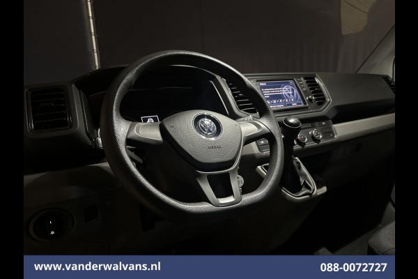 Volkswagen Crafter 2.0 TDI 141pk L3H3 L2H2 Euro6 Airco | Navigatie | Apple Carplay | Cruisecontrol Android Auto, Bijrijdersbank, 3000kg trekvermogen, zilver