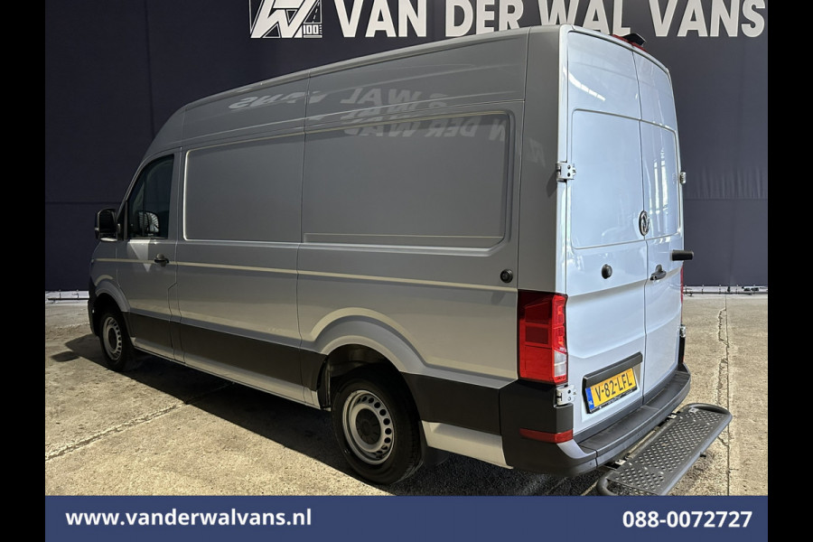 Volkswagen Crafter 2.0 TDI 140 pk L3H3 L2H2 Euro6 Airco | Camera | Cruisecontrol | Apple Carplay Android Auto, Chauffeursstoel, Parkeersensoren, Bijrijdersbank, 3000kg Trekvermogen, zilver