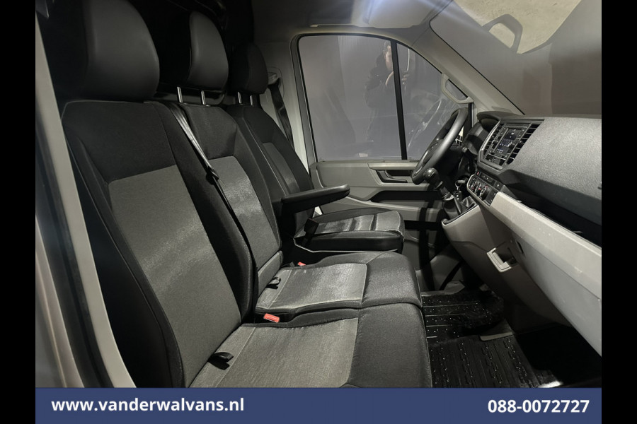 Volkswagen Crafter 2.0 TDI 140 pk L3H3 L2H2 Euro6 Airco | Camera | Cruisecontrol | Apple Carplay Android Auto, Chauffeursstoel, Parkeersensoren, Bijrijdersbank, 3000kg Trekvermogen, zilver
