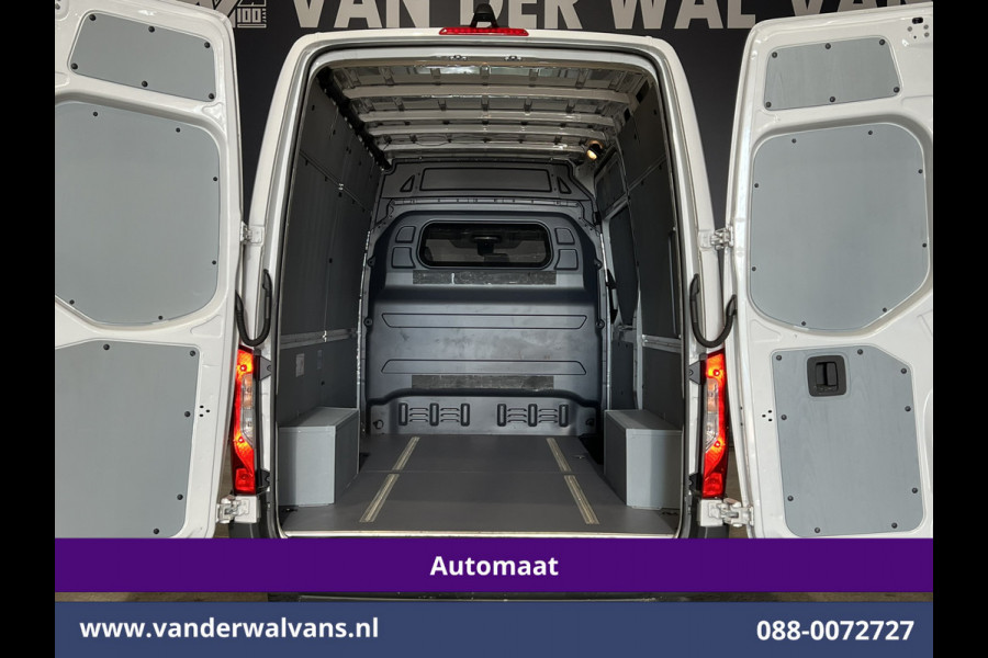 Mercedes-Benz Sprinter 317 CDI 170pk 9G-Tronic Automaat L2H2 Fabrieksgarantie Euro6 Airco | Camera | Navigatie Cruisecontrol, Stoelverwarming, Parkeersensoren, Bijrijdersbank