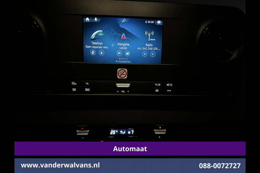 Mercedes-Benz Sprinter 317 CDI 170pk 9G-Tronic Automaat L2H2 Fabrieksgarantie Euro6 Airco | Camera | Navigatie Cruisecontrol, Stoelverwarming, Parkeersensoren, Bijrijdersbank