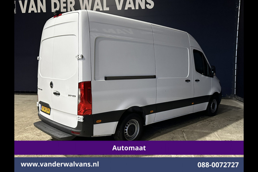 Mercedes-Benz Sprinter 317 CDI 170pk 9G-Tronic Automaat L2H2 Fabrieksgarantie Euro6 Airco | Camera | Navigatie Cruisecontrol, Stoelverwarming, Parkeersensoren, Bijrijdersbank