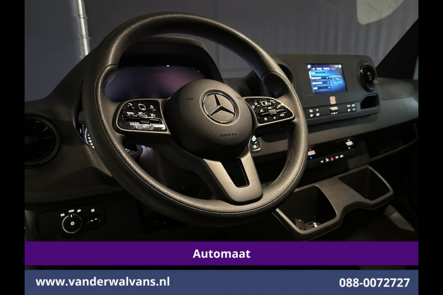 Mercedes-Benz Sprinter 317 CDI 170pk 9G-Tronic Automaat L2H2 Fabrieksgarantie Euro6 Airco | Camera | Navigatie Cruisecontrol, Stoelverwarming, Parkeersensoren, Bijrijdersbank