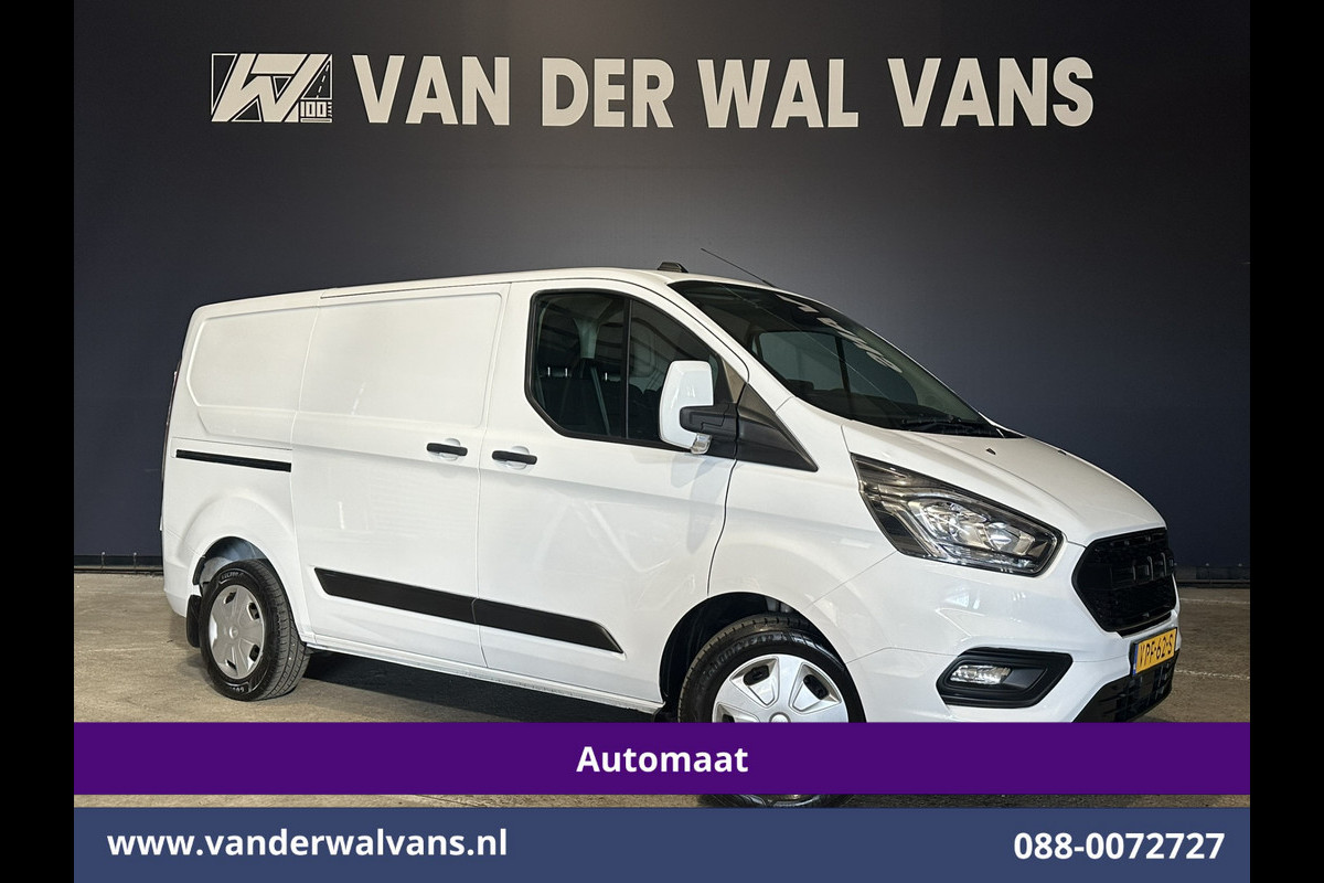 Ford Transit Custom 2.0 TDCI Automaat L1H1 Euro6 Airco | Apple Carplay | Camera | Cruisecontrol | Trekhaak parkeersensoren, verwarmde voorruit