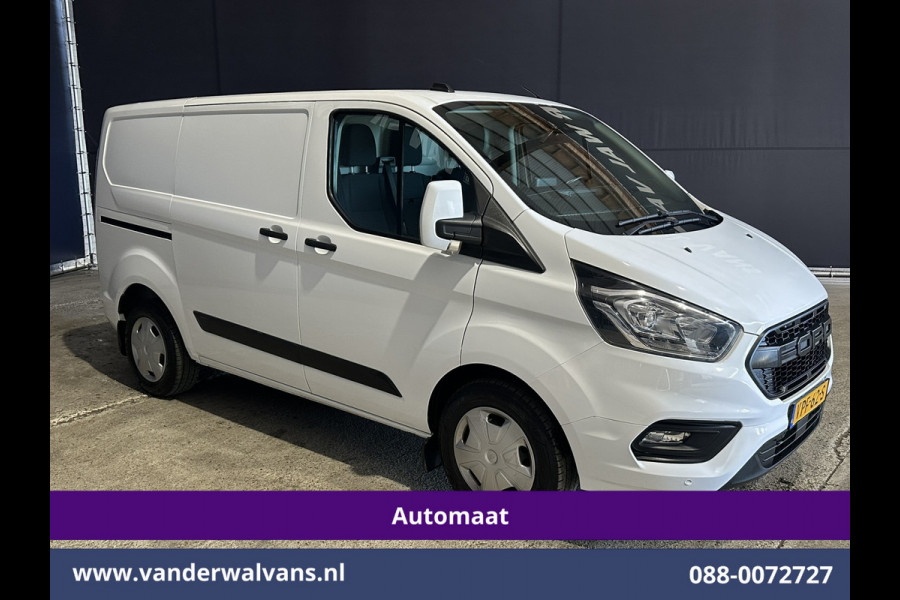 Ford Transit Custom 2.0 TDCI Automaat L1H1 Euro6 Airco | Apple Carplay | Camera | Cruisecontrol | Trekhaak parkeersensoren, verwarmde voorruit