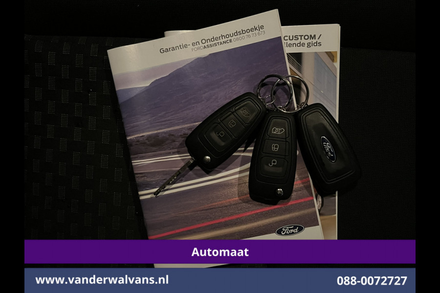 Ford Transit Custom 2.0 TDCI Automaat L1H1 Euro6 Airco | Apple Carplay | Camera | Cruisecontrol | Trekhaak parkeersensoren, verwarmde voorruit