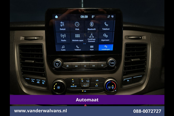Ford Transit Custom 2.0 TDCI 130 pk Automaat L1H1 Euro6 Airco | Camera | LED | Apple Carplay | Cruisecontrol Android Auto, Parkeersensoren, Trekhaak, Verwarmde voorruit, Bijrijdersbank