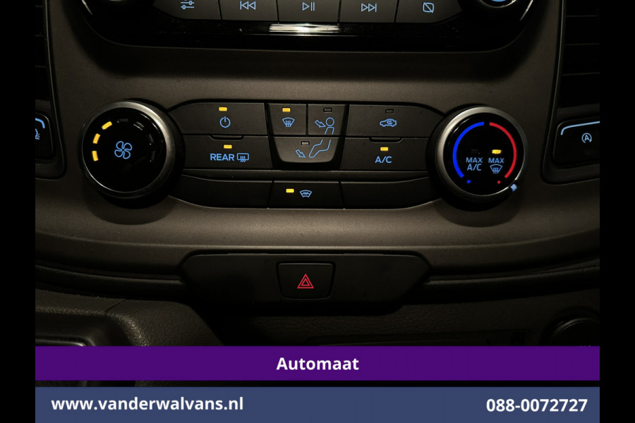 Ford Transit Custom 2.0 TDCI 130 pk Automaat L1H1 Euro6 Airco | Camera | LED | Apple Carplay | Cruisecontrol Android Auto, Parkeersensoren, Trekhaak, Verwarmde voorruit, Bijrijdersbank