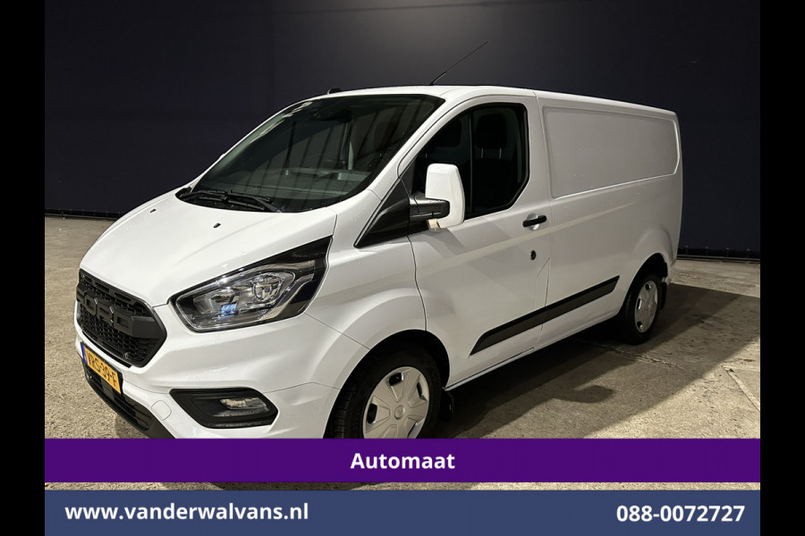 Ford Transit Custom 2.0 TDCI 130 pk Automaat L1H1 Euro6 Airco | Camera | LED | Apple Carplay | Cruisecontrol Android Auto, Parkeersensoren, Trekhaak, Verwarmde voorruit, Bijrijdersbank