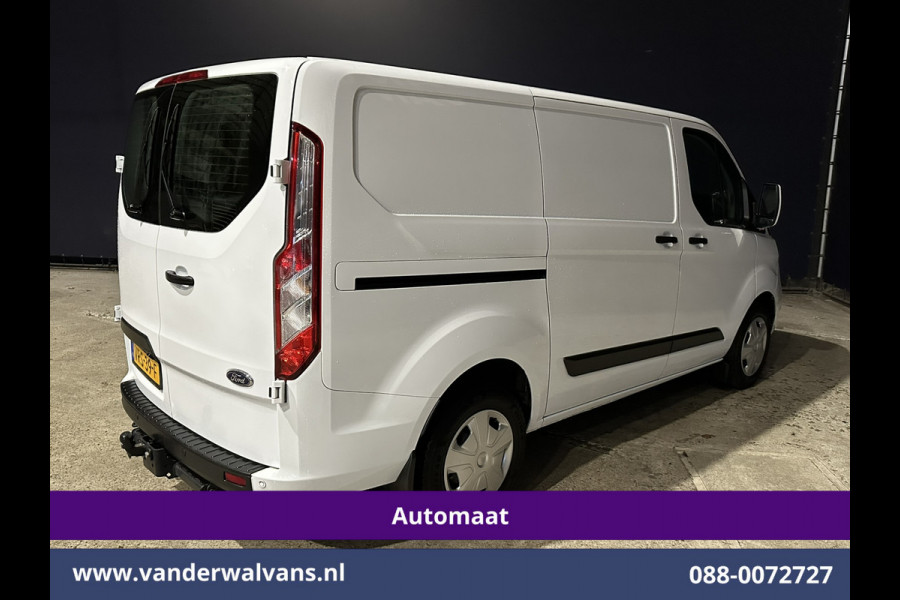Ford Transit Custom 2.0 TDCI 130 pk Automaat L1H1 Euro6 Airco | Camera | LED | Apple Carplay | Cruisecontrol Android Auto, Parkeersensoren, Trekhaak, Verwarmde voorruit, Bijrijdersbank