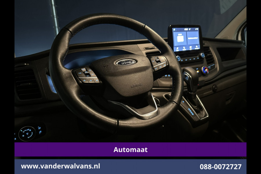 Ford Transit Custom 2.0 TDCI 130 pk Automaat L1H1 Euro6 Airco | Camera | LED | Apple Carplay | Cruisecontrol Android Auto, Parkeersensoren, Trekhaak, Verwarmde voorruit, Bijrijdersbank