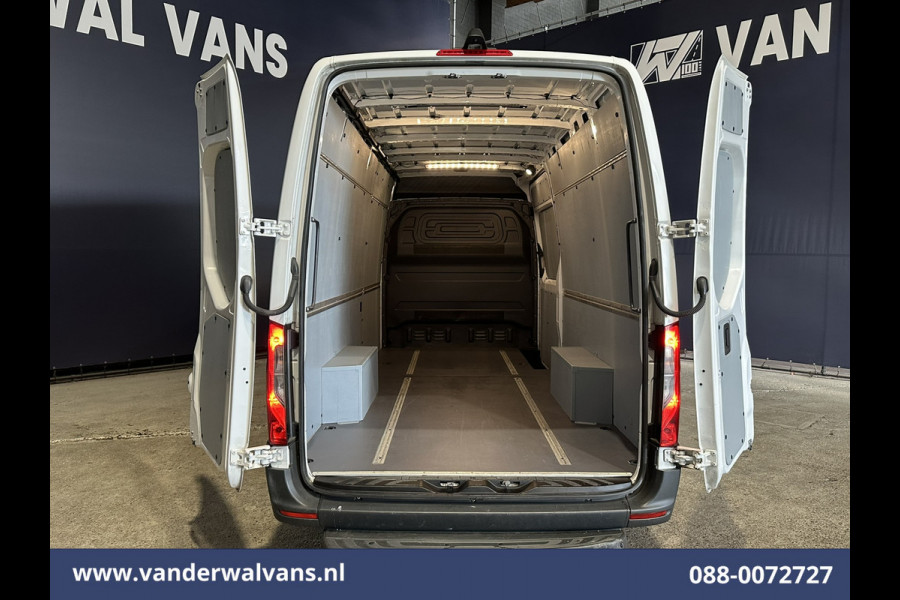 Mercedes-Benz Sprinter 315 CDI 150pk L3H2 Euro6 Airco | 360 Graden Camera | Navigatie | Apple Carplay Android Auto, Cruisecontrol, Parkeersensoren, Stoelverwarming, Chauffeursstoel, Bijrijdersbank