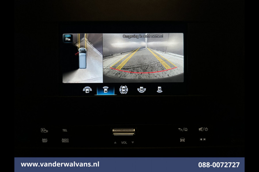Mercedes-Benz Sprinter 315 CDI 150pk L3H2 Euro6 Airco | 360 Graden Camera | Navigatie | Apple Carplay Android Auto, Cruisecontrol, Parkeersensoren, Stoelverwarming, Chauffeursstoel, Bijrijdersbank